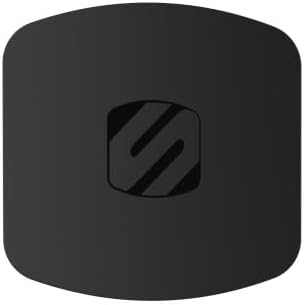 Scosche MPLT44THK2-BP0 MagicMount Replacement Metal Plate Kit for Phone, Extra Strong Thick Metal Plates for Magnetic Mount Cell Phone Holder for Car, Universal with All Devices, Phone Case, Black XL