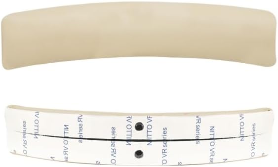 Protein Leather Replacement Headphone Headband Covers for Sony WH-CH520 Head Cushion Replacement Repair Part, Easy DIY Installation, Head Band Protector Pad - Gold