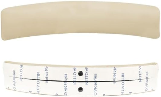 Protein Leather Replacement Headphone Headband Covers for Sony WH-CH520 Head Cushion Replacement Repair Part, Easy DIY Installation, Head Band Protector Pad - Gold