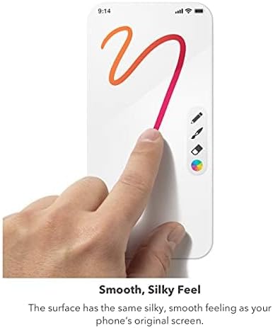 ZAGG InvisibleShield Glass Elite Screen Protector for Apple iPhone 14 Plus/ 13 Pro Max - 5X Shatter Protection, Anti-Fingerprint Technology, Easy to Install