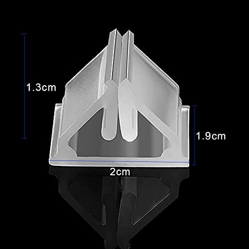 50pcs Clear Game Card Stands Plastic Game Piece Holder for DIY Board Game Party Favor