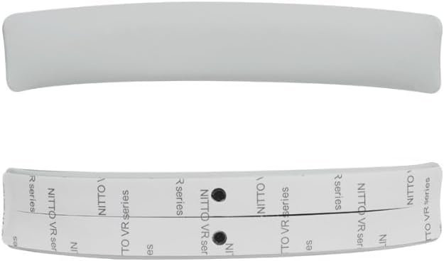 Protein Leather Replacement Headphone Headband Covers for Sony WH-CH520 Head Cushion Replacement Repair Part, Easy DIY Installation, Head Band Protector Pad - Grey