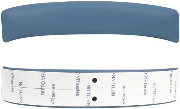 Protein Leather Replacement Headphone Headband Covers for Sony WH-CH520 Head Cushion Replacement Repair Part, Easy DIY Installation, Head Band Protector Pad - Blue