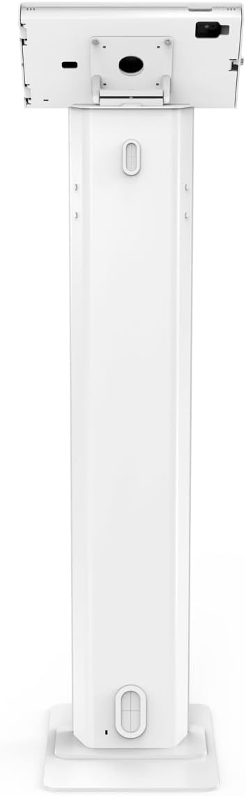 Compulocks iPad Pro M4 11" (2024) Apex Enclosure Brandable Floor Stand – Secure Tablet Display Stand, Kiosk Mount, Stand for Touchscreen Tablets, Digital Signage, POS Display - White