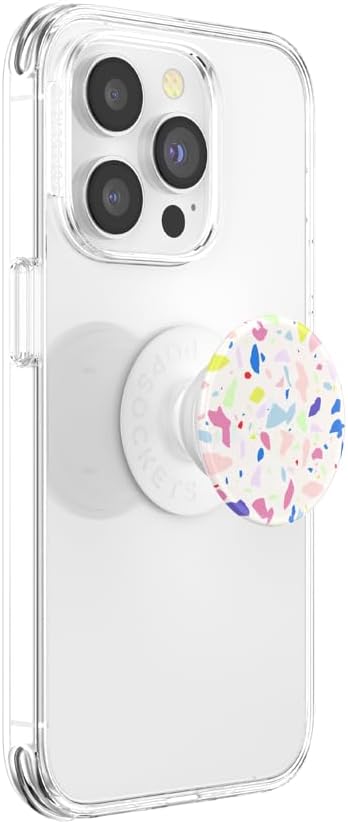 PopSockets Phone Grip with Expanding Kickstand, Adhesive Grip - Terrazo Party