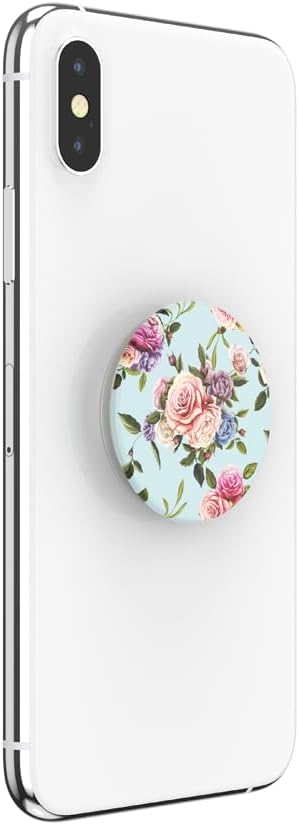 PopSockets Phone Grip with Expanding Kickstand, Adhesive Grip - Retro Wild Rose