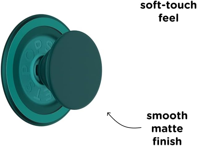 PopSockets Phone Grip for MagSafe with Kickstand, Magnetic Stand, Swappable Top, Secure Hold for iPhone MagSafe Cases, Phone & Tablet Grip - Fresh Pine