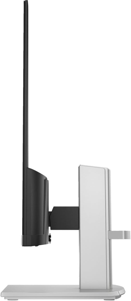 HP Series 5 524sh Monitor (Replaces M24h) 24" IPS FHD (1920x1080) 99% sRGB Display, Adjustable Tilt, Flicker Free, Anti-Glare, Low-Blue Light Filter, Black/Silver w/DKZ Hub USB Port Expander