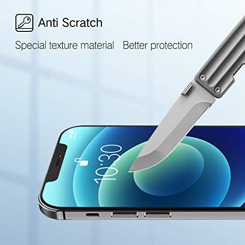 PERFECTSIGHT Anti Blue Light Screen Protector Compatible with iPhone 12 Mini 2020 5.4 inch, Eye Care HD Clear Tempered Glass - Anti Eye Fatigue & Eye Dry 2X Stronger Easy Installation