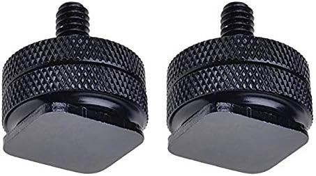 SLOW DOLPHIN 1/4 Inch Hot Shoe Mount Adapter Tripod Screw for DSLR Camera Rig(2 Packs)