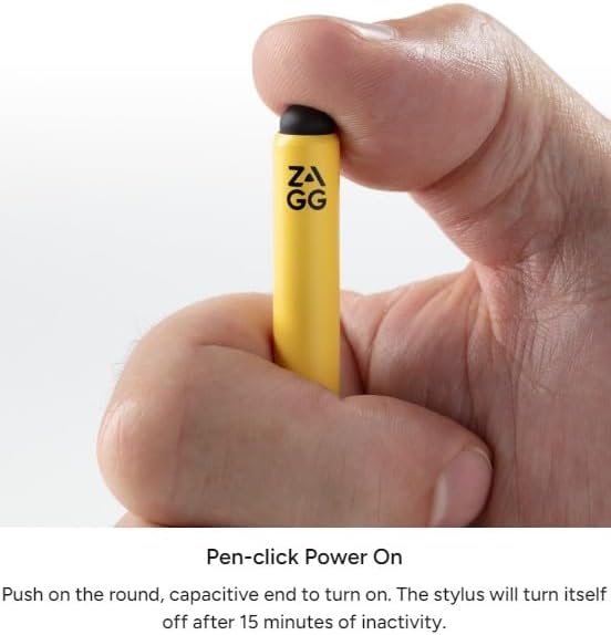 ZAGG Pro Stylus 2 with Active & Capacitive Tips, Palm Rejection, Tilt Recognition, Bluetooth Pairing, Compatible w/iPad Pro 11/12.9 (3,4, & 5 Gen)/Air 10.9/iPad 10.2/9.7/Mini 5/ iPad Air (M2) - Pink