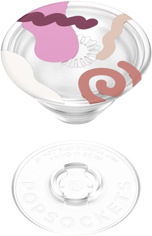 PopSockets Plant-Based Phone Grip with Expanding Kickstand, Adhesive Grip, Eco-Friendly - Memphis Mod