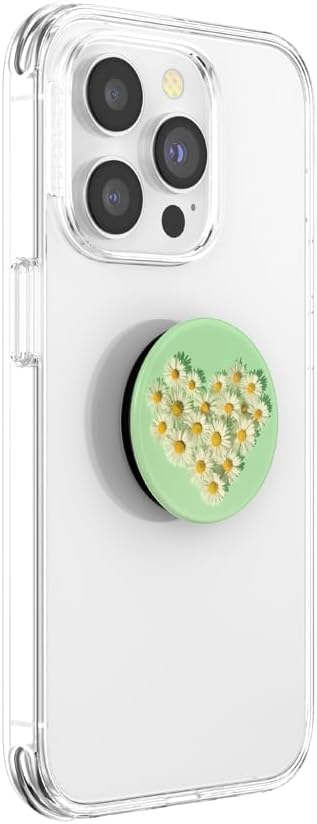 PopSockets Phone Grip with Expanding Kickstand, Adhesive Grip, Cute PopSockets - Daisy Lover