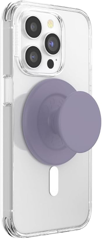 PopSockets Phone Grip for MagSafe with Kickstand, Magnetic Stand, Swappable Top, Secure Hold for iPhone MagSafe Cases, Phone & Tablet Grip - Soft Touch Dusk