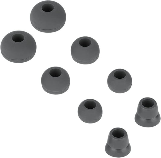 4 Pairs Silicone Ear Tips Earbuds Replacement Tips Earbuds Cap Eartips Tips Compatible with Powerbeats 1/2/3 Wireless Beats by Dre Headphones