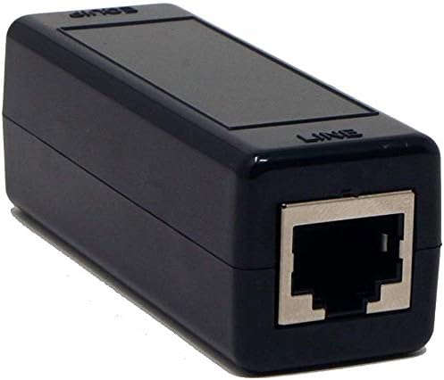 Ethernet Surge Protector (10 pack) PoE+ Gigabit (with DIN rail mount option) Gas Discharge Tube for Full Protection - RJ45 Lightning Suppressor - LAN Network CAT5/CAT6 Thunder Arrestor - Tupavco TP309