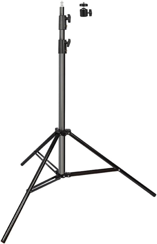 Aluminum Alloy Photography Tripod Stand, 9.19 Feet/2.8m Studio Lighting Tripod Stand for Video Lights, Photography Lights, Reflectors, Softboxes, Umbrellas