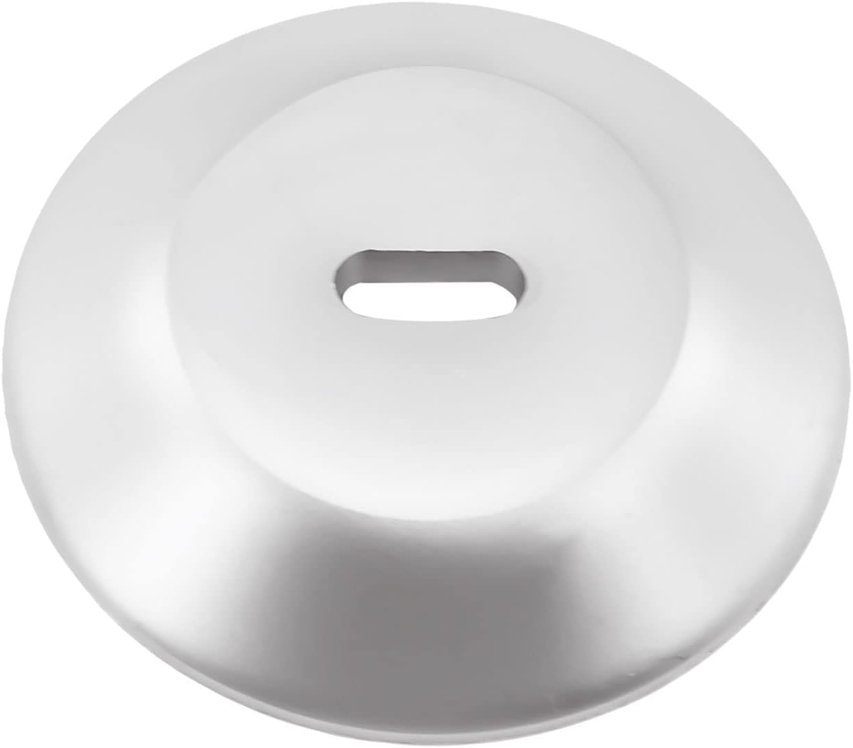 Security Lock Plate Self-Adhesive Plate with Lock Slot for Cables to Lock Down Laptops, Mac Book, Tablets, iPad, or Other Computer (Silver)