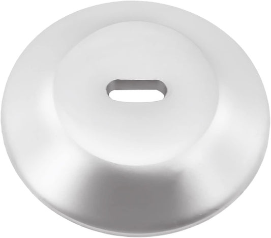 Security Lock Plate Self-Adhesive Plate with Lock Slot for Cables to Lock Down Laptops, Mac Book, Tablets, iPad, or Other Computer (Silver)