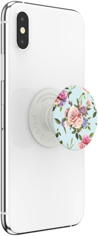 PopSockets Phone Grip with Expanding Kickstand, Adhesive Grip - Retro Wild Rose