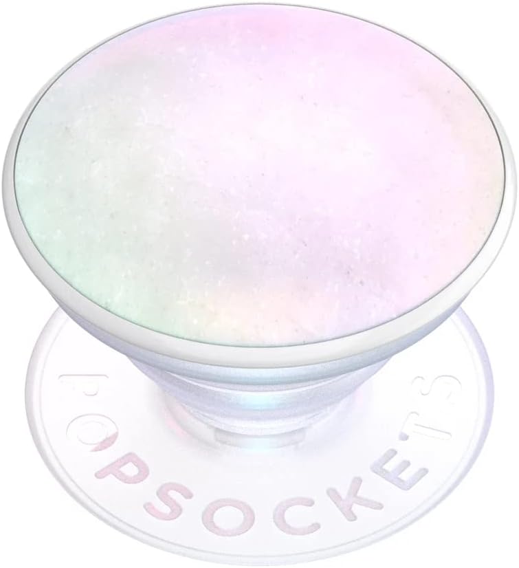 PopSockets Phone Grip with Expanding Kickstand, Glitter - Iridescent Quartz