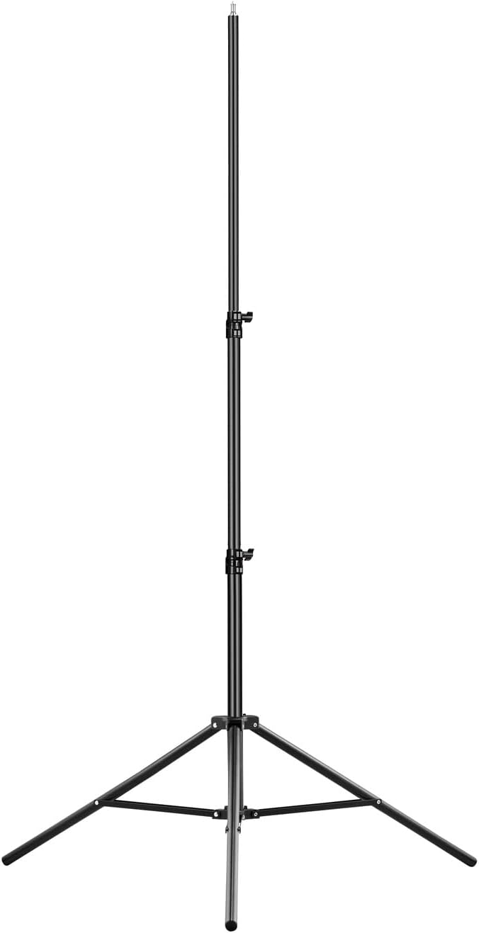 2 Packs Heavy Duty Light Stand 10ft/300cm, Adjustable Air-Cushioned Metal Photography Tripod Stand with 1/4-inch Screw for Photo Studio Flash Monolight Ring Light Softbox Reflector