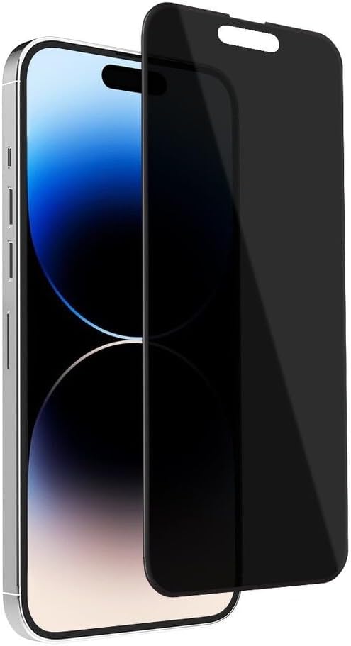 CASETiFY Impact Privacy Screen Protector [Strengthened 9H aluminosilicate glass, applicator included] for iPhone 16