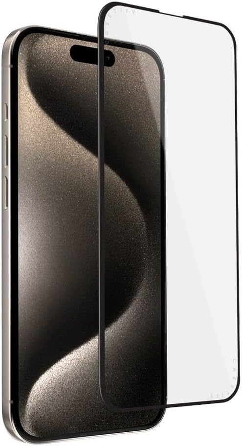 CASETiFY Impact HD Screen Protector [Strengthened 9H aluminosilicate Glass, applicator Included] for iPhone 15 Plus