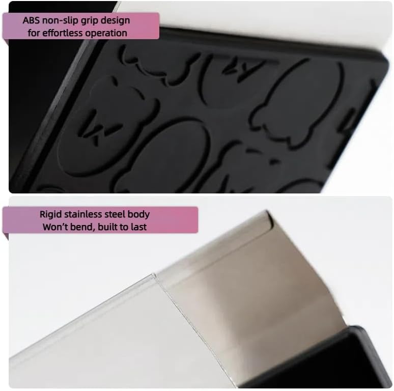 MELETRIX WS Keycap Puller, Metal Keycap Remover Key Cap Removal Tool for Mechanical Keyboard Removing Fixing Tools 1U 3U Size (S+L)