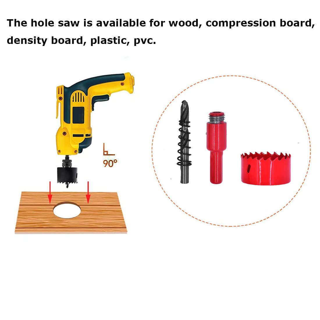 TuTuYa 10PCS Desk Grommet, Desk Grommet 1-3/8 Inch(35mm) Desk Cable Grommet Desk Cable Hole Covers with Hole Saw, Ideal Solution for Office and Home Table Cable (Black,1-3/8 Inch)