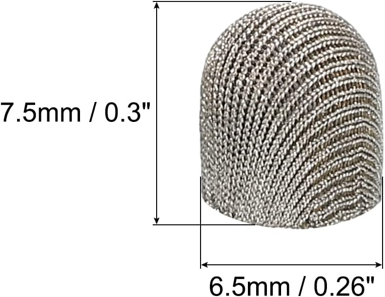 MECCANIXITY 6pcs 6.5mm Stylus Pen Fine Tips Conductive Fiber Capacitive Touch Screen Pens Tip Universal Replacement