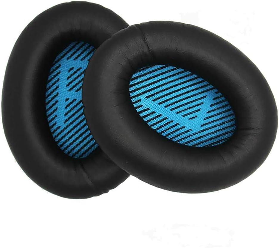 Replacement Ear Cushions Headphone Earpads for Bose QuietComfort 35 (QC35) & Quiet Comfort 35 II (QC35 ii) QuietComfort 15 QC15 QC25 QC2 Ae2 Ae2i Ae2w/SoundTrue SoundLink (QC35 QC15 QC25 QC2 earpads)