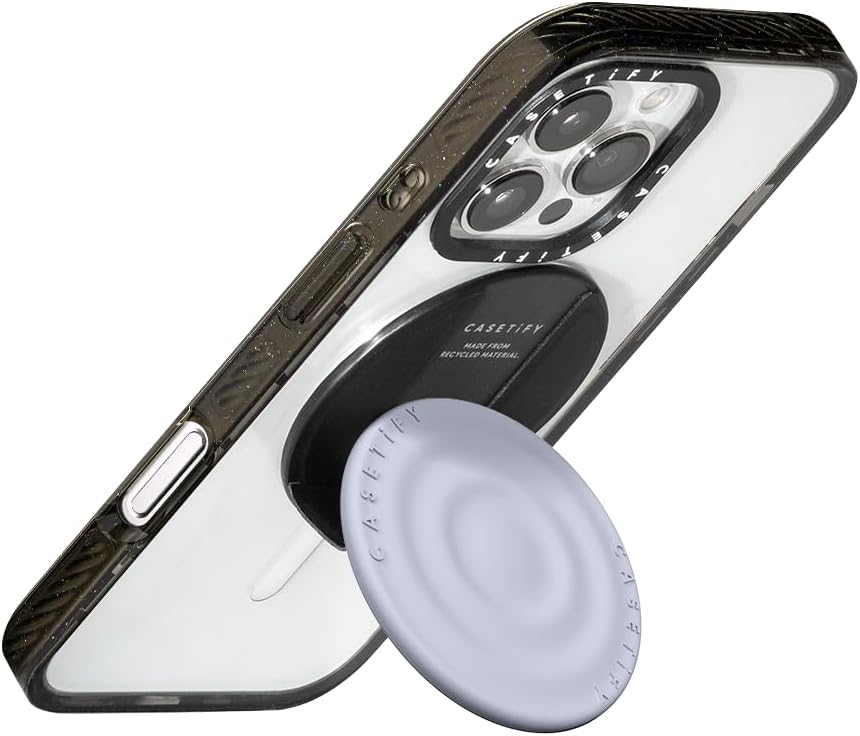 CASETiFY Snappy Ripple Grip Stand Compatible with Magsafe - Periwinkle