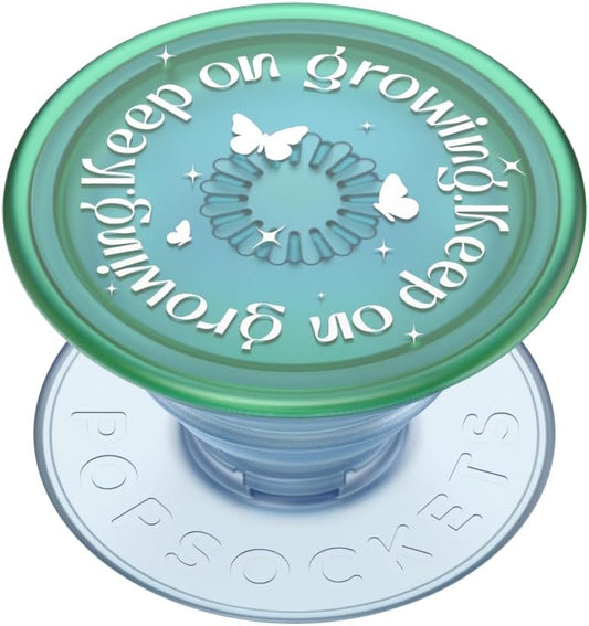 PopSockets Plant-Based Phone Grip with Expanding Kickstand, Adhesive Grip, Eco-Friendly - Keep on Growing