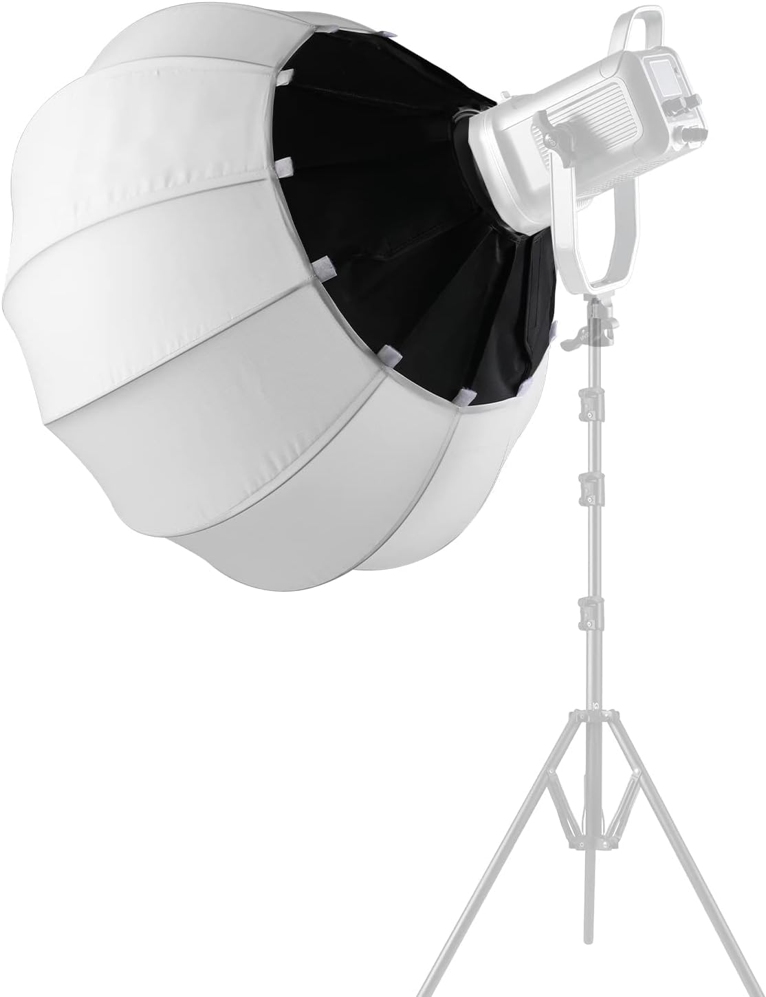 GVM Lantern Softbox Soft Light Modifier, 26inch, Quick-Setup Quick-Folding GVM Light Upgraded for GVM SD80D P80S SD300D SD200D SD200S ST200R ST100R PR150D PR150R and Other Bowens Mount Light