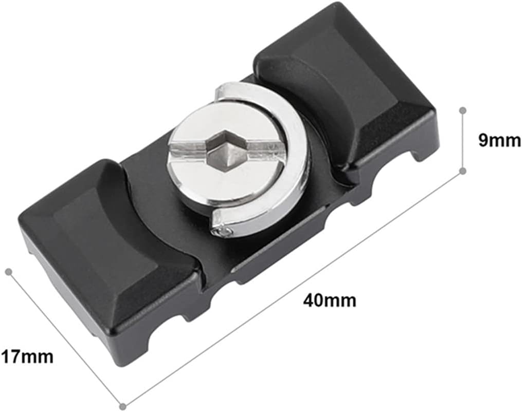 CAMVATE Camera Cable Clamp with 1/4"-20 Screw for DSLR Camera Digital Cable Lock Clip Clamp Protector - 3348