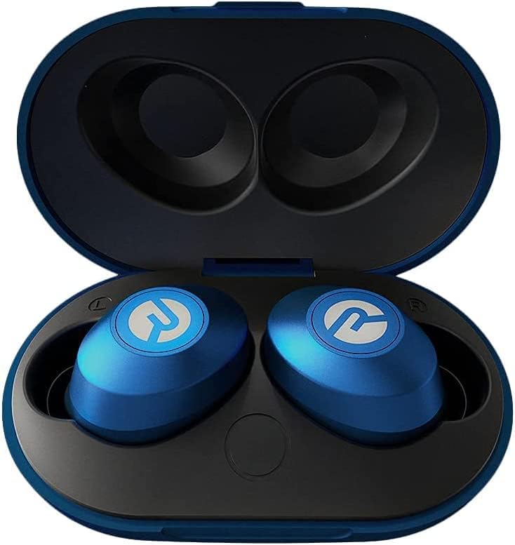 Raycon Everyday Earbuds Classic Bluetooth Wireless with Microphone - Stereo Sound, Active Noise Canceling, in-Ear Bluetooth Headset True Wireless Earbuds 32 Hours Playtime (Blue)