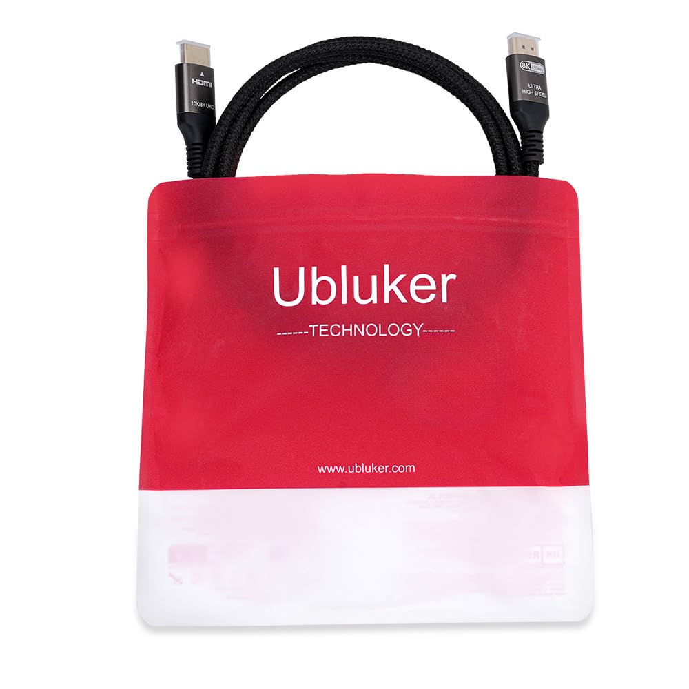 10K 8K 4K HDMI Cable 48Gbps 13 FT, Certified Ultra High Speed HDMI® Cable 4K 240Hz 144Hz 120Hz 8K60Hz 0.01ms HDR10+ eARC HDCP2.3 Netflix Roku TV PC Monitor Projector PS5 Xbox