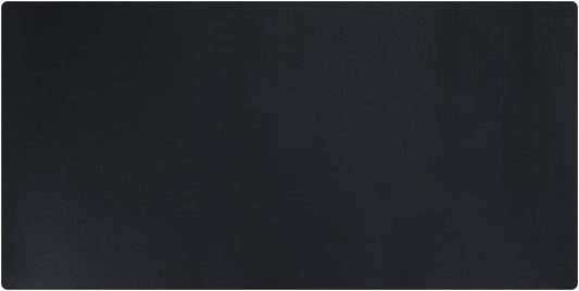 KINGFOM Desk Pad Office Desktop Protecter, PU Leather Desk Mat Blotters Organizer with Comfortable Writing Surface (23.6" x 11.8", Black)