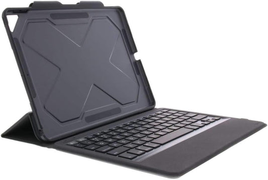 ZAGG Rugged Messenger for iPad Pro 10.5" & Pad Air 10.5" (Gen 3) - 7 Color Backlit Case and Bluetooth Keyboard - Black
