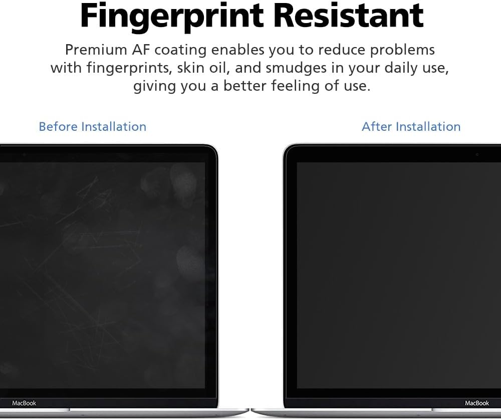 Anti Blue Light Matte Screen Protector for MacBook Air 13.3" (2018-2021 M1 | Anti-Glare | Reducing Eye Fatigue with Blue Light Blocking Filter