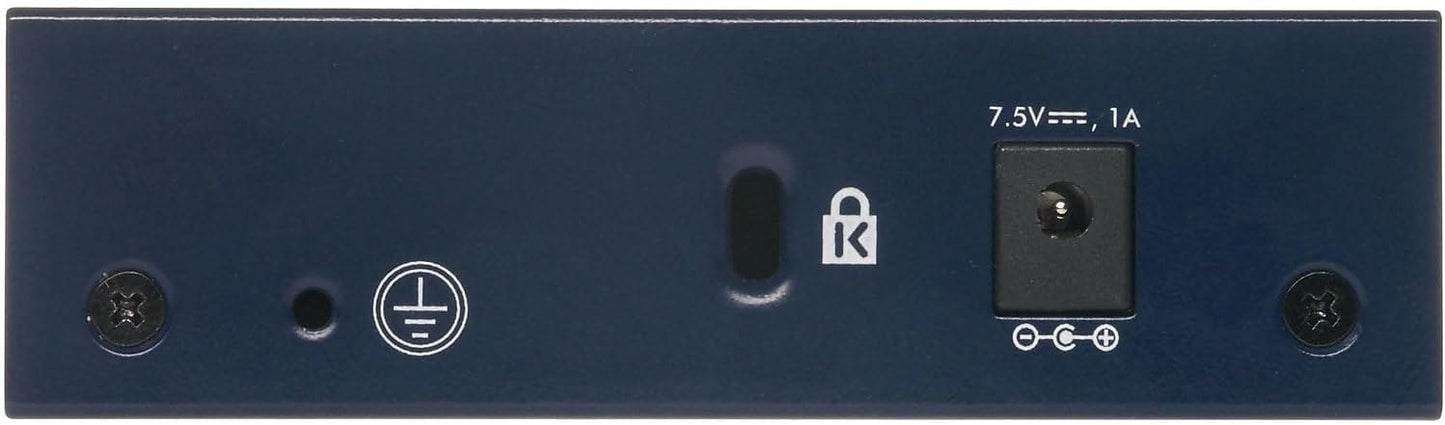 NETGEAR 5-Port Gigabit Ethernet Unmanaged Switch (GS105NA) - Desktop or Wall Mount, and Limited Lifetime Protection