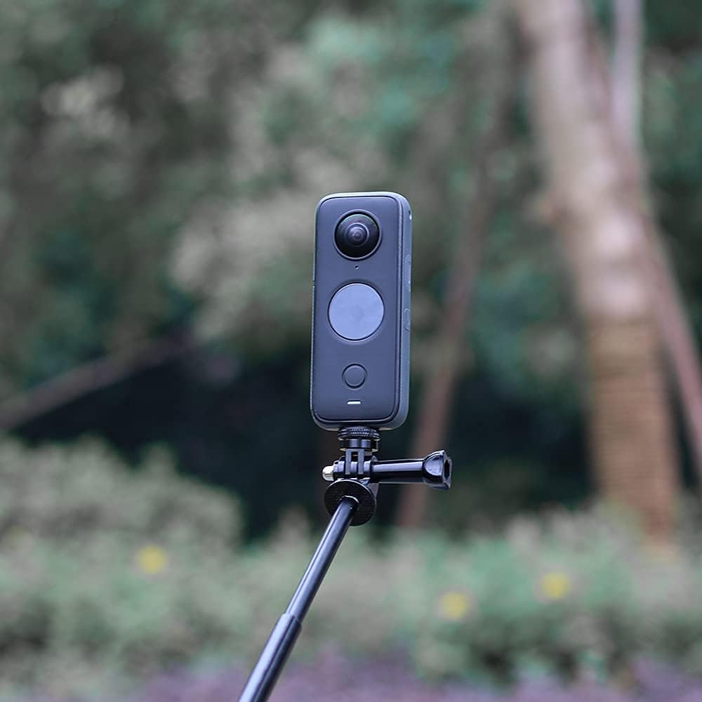 1/4 Inch Aluminum Metal Camera Mount Adapter, Conversion Camera Tripod Mount Compatible with GoPro Hero 13/12/11/10/9/8 Black,Other Action Cameras and Other Standard 1/4 Accessories（2 Packs）