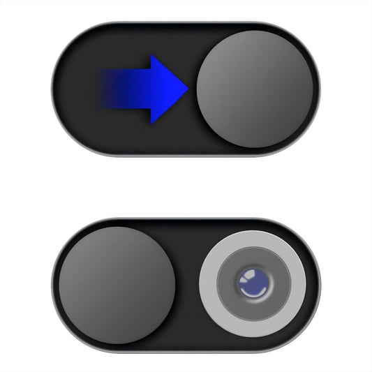 Metal Webcam Cover Slide [3 Pack Black], 0.022in Camera Cover for Laptop Computer, MacBook Pro/Air iMac iPad Tablet iPhone 16/15/14/13/12 Plus, Web Camera Blocker Protect Your Privacy