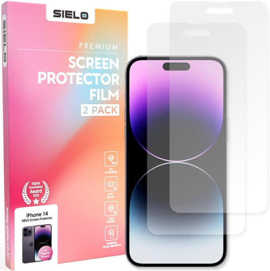 SIELO 2 Pack Matte Screen Protector, 9H Hardness Shatterproof & paper-feel PET Film, Anti-Glare & Anti-Fingerprint Case Friendly Screen Protector Film.