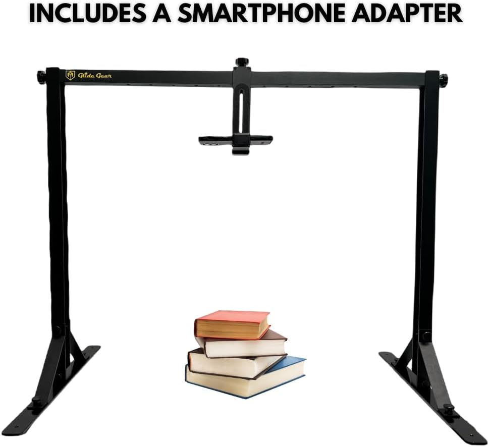 Glide Gear OH100 Professional Metal Overhead Table Top Mount Stand Photography Studio DSLR Video Camera iPhone Top Down Platform