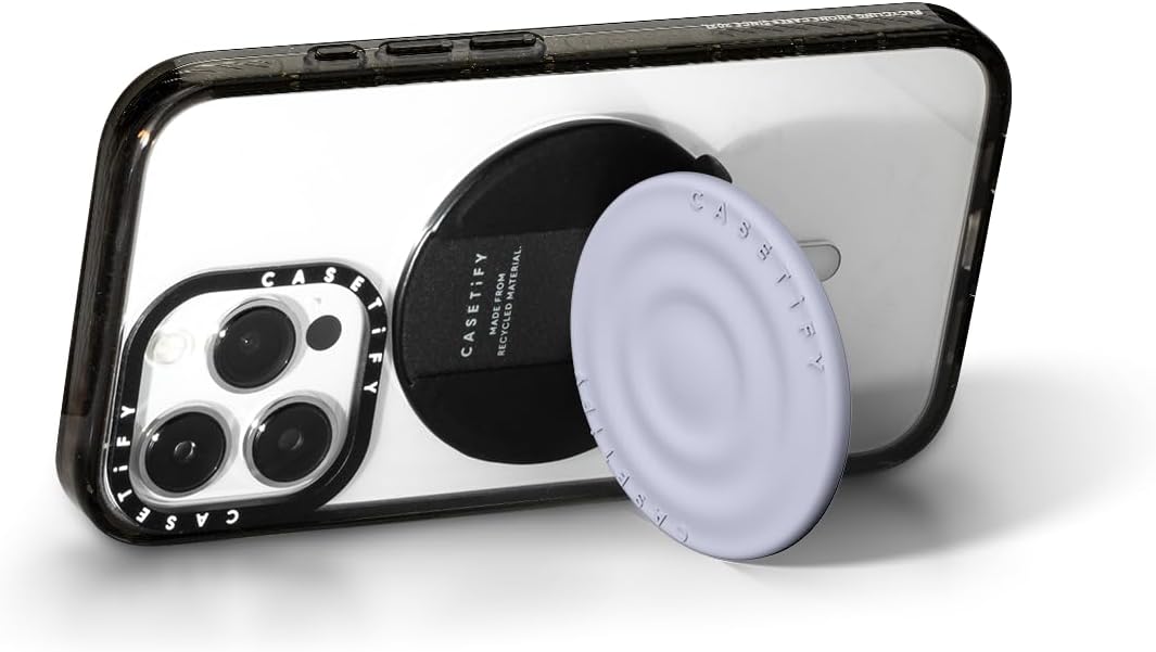 CASETiFY Snappy Ripple Grip Stand Compatible with Magsafe - Periwinkle