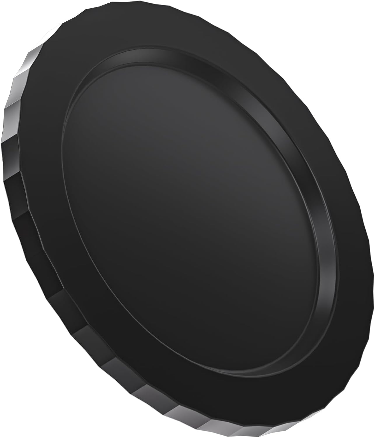 imluckies Magnetic Base Compatible with PopSocket Phone Grips and MagSafe iPhone Series Case, Removable Kindle/Phone Holder Base, Thin & Light Portable Plate, Pure Black