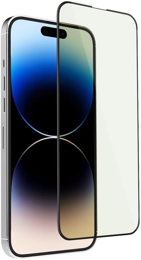 CASETiFY Impact Anti-Blue Light iPhone 17 Screen Protector [Anti-Bluelight / 9H aluminosilicate glass, applicator included]