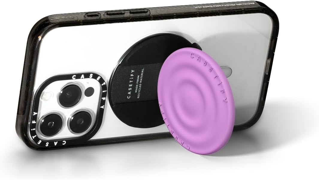 CASETiFY Snappy Ripple Grip Stand Compatible with Magsafe - Radish